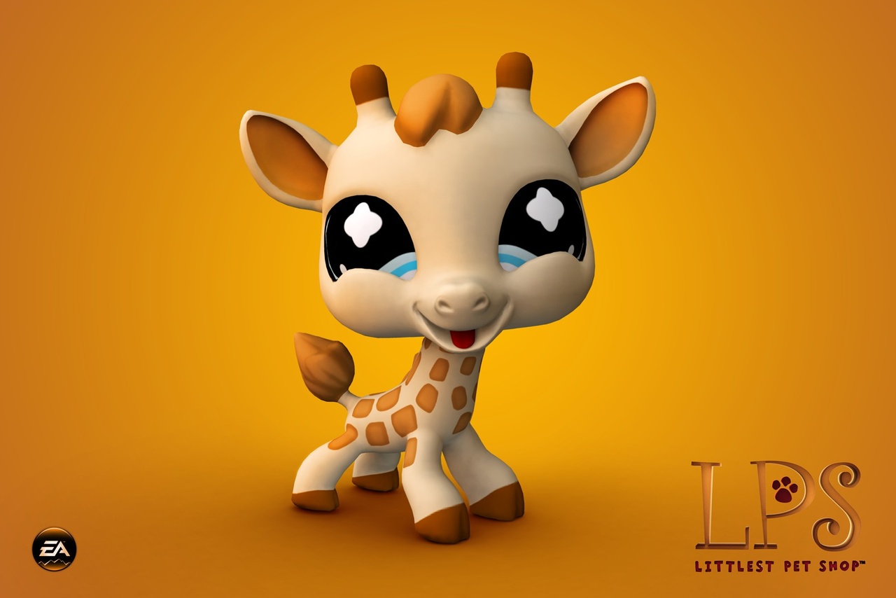 Žirafa v Nintendo hře